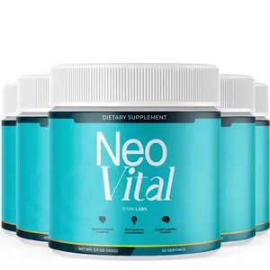 (5 Pack) Neo Vital Powder All Natural Brain Support Formula NeoVital 150 Serving