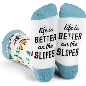 Funny Holiday Socks For Adults and Teens (Gifts For Christmas, Thanksgiving, Valentine's Day, Halloween)