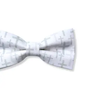 Christian Cross Bow Tie