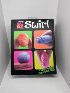 Nee Doh Teenie Swirl 4-pack Mini Squishy stress balls