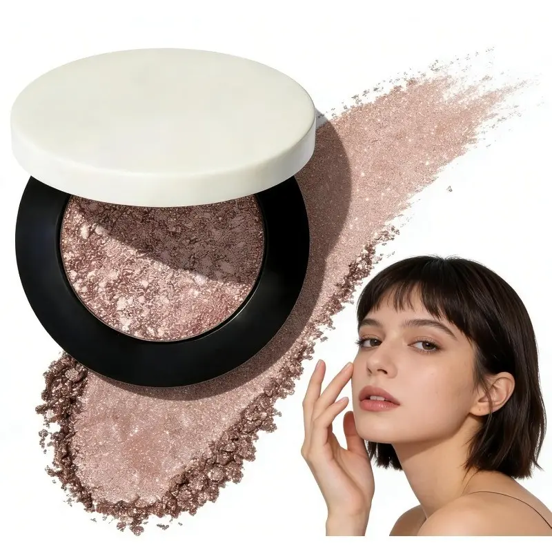 Multicolor Metallic Eyeshadow Makeup – Buildable, multichromatic eyeshadow palettes,Dimensional Long-Wear, Shimmering Metallic, Glitter, Crease-Proof Powder Eyeshadow,Sensitive Skin, Daily