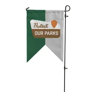 Protect Our Parks Garden Flag