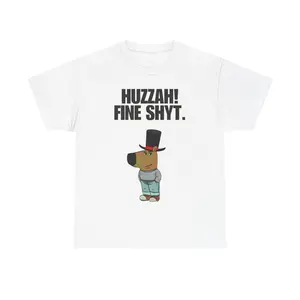 Chill Guy  T-Shirt - Huzzah Fine Shyt - Chill Guy, funny tshirts, meme shirts, viral shirts, Graphic Tee Graphic Love