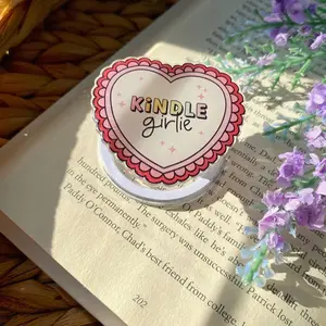 Kindle Girlie Girl Pink Cute Bow MagSafe Magnetic Phone Kindle E Reader Grip