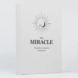 Manifestation Journal : The Miracle Journal for  Growth, 5-Min Guided Daily Journal for Women & Men with Affirmations & Prompts, Undated & Minimalistic - Jessica Heslop