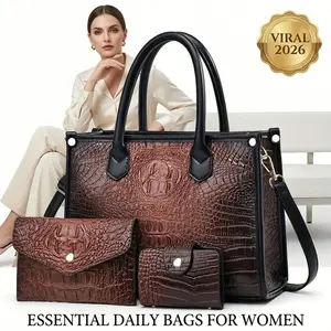 【QUAWUJIE】Versatile Crossbody Bag PU Leather Shoulder Bag Trending Purses For 2026 Daily Use Everyday Bag For Women