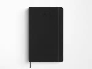 Moleskine 18 Month 2026-2027 Weekly Planner - Black Hardcover