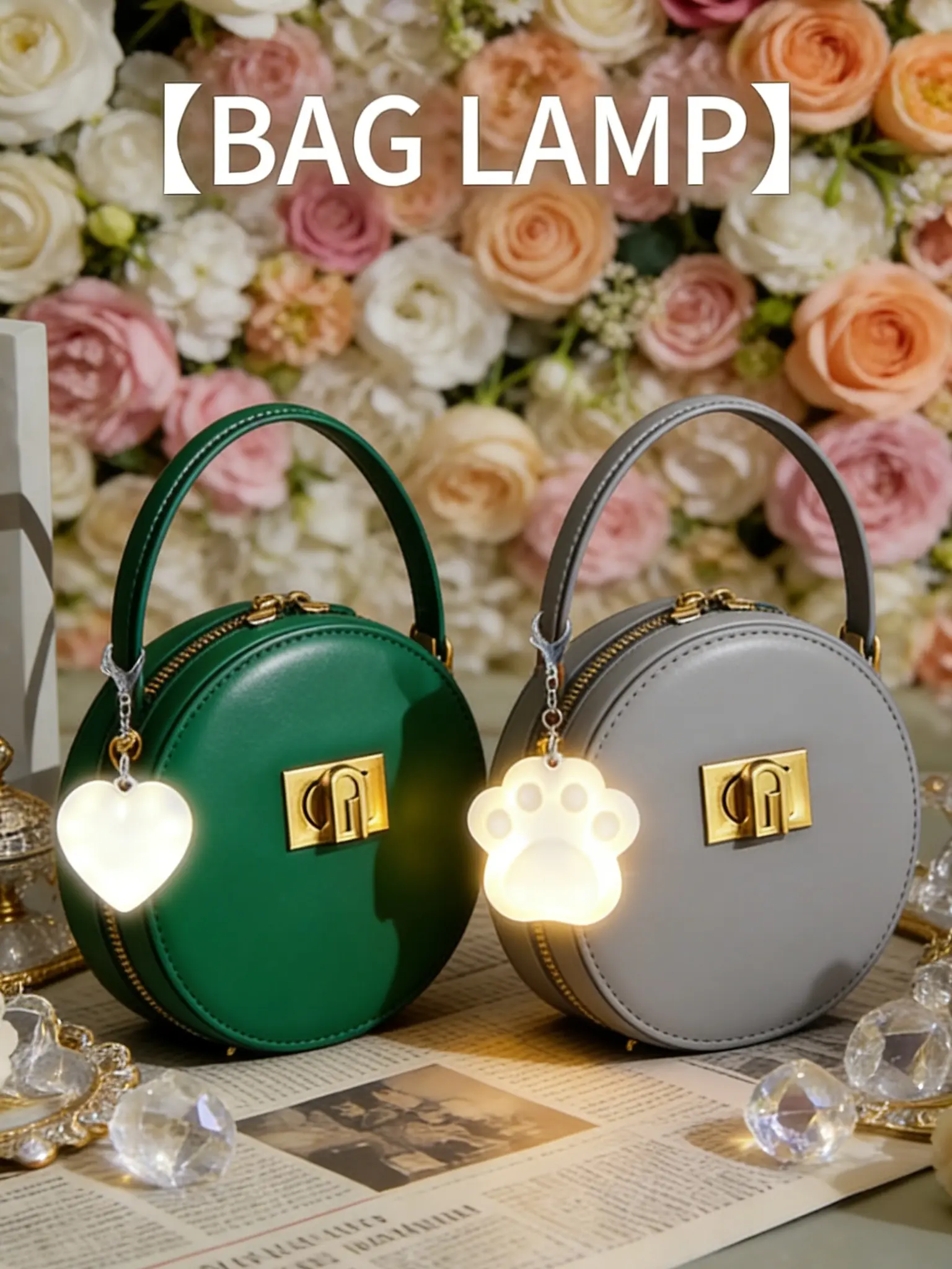 Touch-Sensitive Led USB Rechargeable Keychain Lamp - Compact USB-Charging Bag Pendant Induction Light, Portable Rechargeable Led Light for Home & Festive Decorations