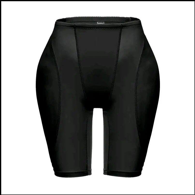 PADDED SHAPEWEAR SHORTS BLACK