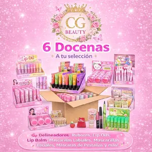 6-dozen pack of lip gloss, lip oils, balms, eyeliner, and mascara. - You choose your dozens Lipstick