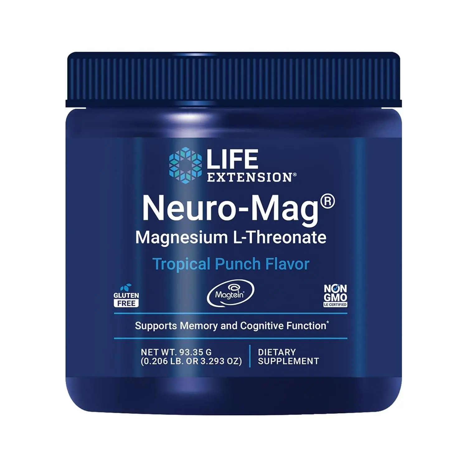 Neuro-Mag Magnesium L-Threonate (Tropical Punch) - Life Extension