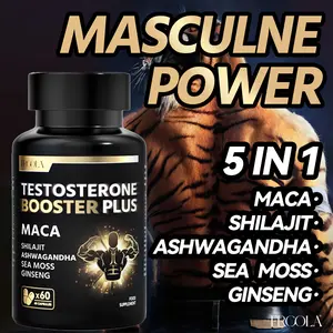 Organic Black Maca Capsule Supplements