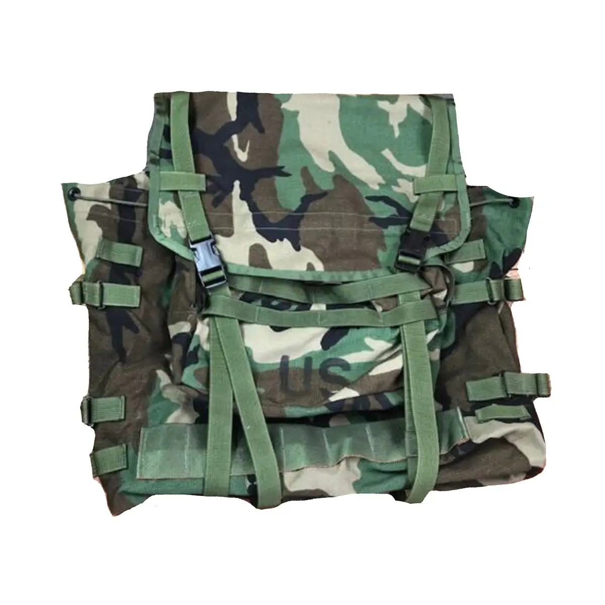 US MOLLE II Main Pack Ruck Sack Woodland Camo