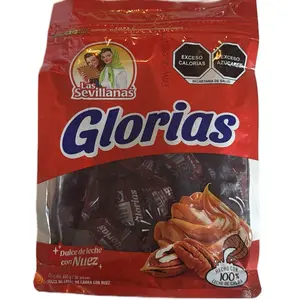 Gloria’s Las Sevillanas Milk Candy with Pecans Bag with 30 pieces 600 grams