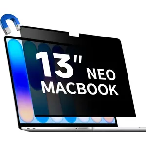 T Tersely Privacy Screen Protector for MacBook Neo 13" 2026 Released (A3404, A18 Pro Chip), Magnetic Removable Anti Glare Film for Mac 13'' Laptop