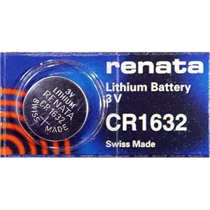 Renata CR1632 Silver Oxide Watch Battery – 3V Coin Cell