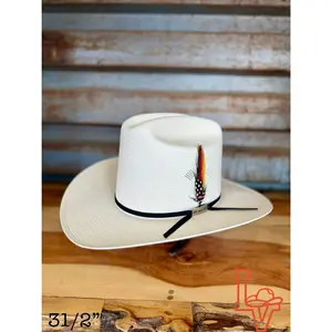 Los Vaqueros Fine Straw Hat Tall Crown 200X El Viejon White Estilo Sinaloa