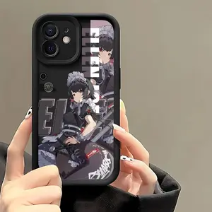 Anime Game Zenless Zones Zero Character Ellen Jo Phone Case Compatible with Iphone 16, 15, 14, 13, 12, 11 Pro Max, Mini, XR, XS, X, 7, 8 Plus, Featuring a Soft TPU Back Cover for Drop Protection.