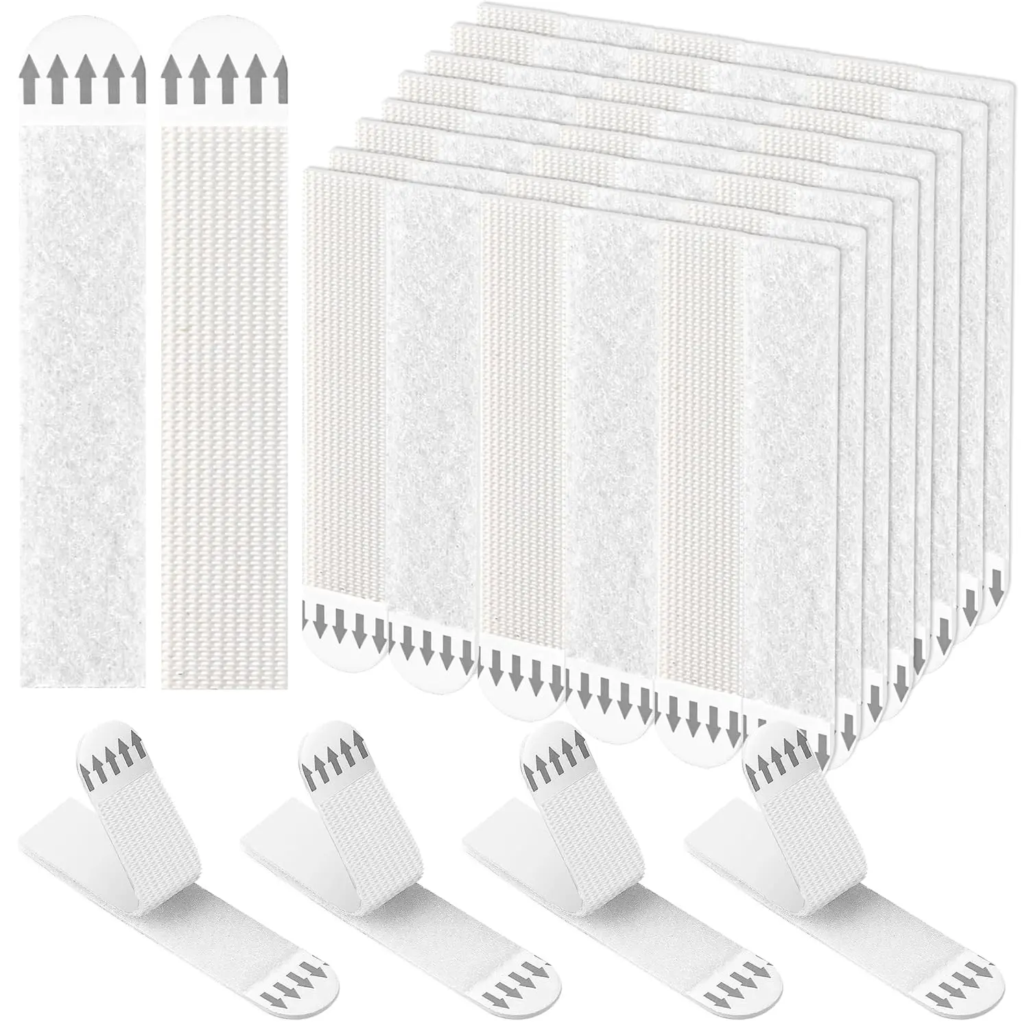 Picture Hanging Strips Heavy Duty, 24 Pairs (48 Strips) picture hanging strips, Use to Hang Picture Frames and Christmas Hooks for Hanging Pictures, No , Hang Pictures on The Wall Without Nails
