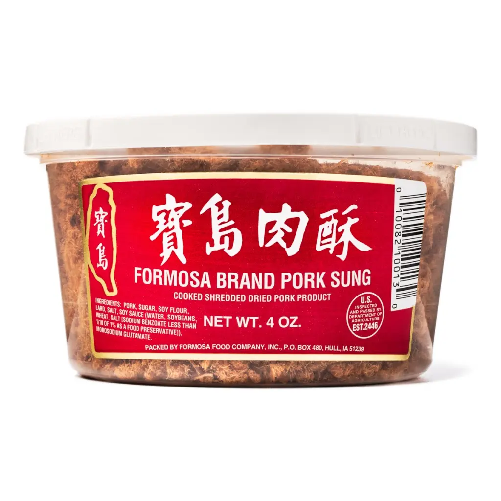 Savory Formosa Pork Sung 4 oz - Perfect for Meat Lovers - Foods