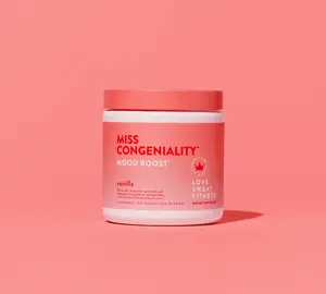 LSF Mood Boost Hormone Balance Powder | Miss Congeniality Vanilla Blend | Supplement For Improved Mood, Balanced Hormones, Mental Clarity/Focus | KSM-66 Ashwagandha, Lion's Mane, No Sugar, Vegan, Gluten Free, Non-GMO