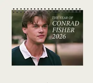 A Year Of Conrad F Fisher Calendar 2026 The Summer Turned Pretty Wall Calendar1