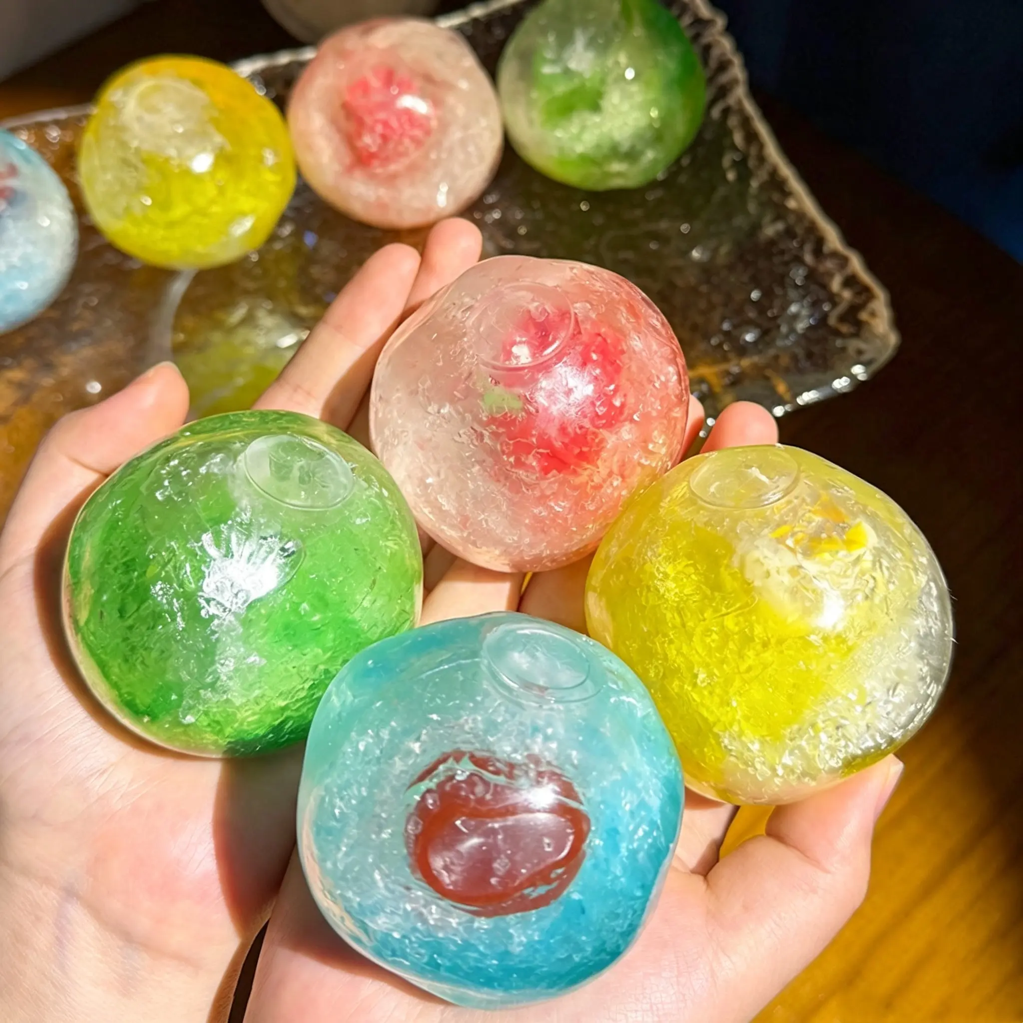 Ice Stick Ball Stress Relief Toys Squishy Stressball #Summervibes