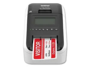 Brother QL-820NWBC Desktop Direct Thermal Printer Two-color Label Print Brother QL-820NWBC Desktop Direct Thermal Printer Two-color Label Print