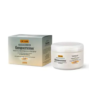 GUAM Fangocreama Tourmaline: Original Anti-Cellulite Cream, Infrared Body Treatment with Caffeine Moisturizers Smooth