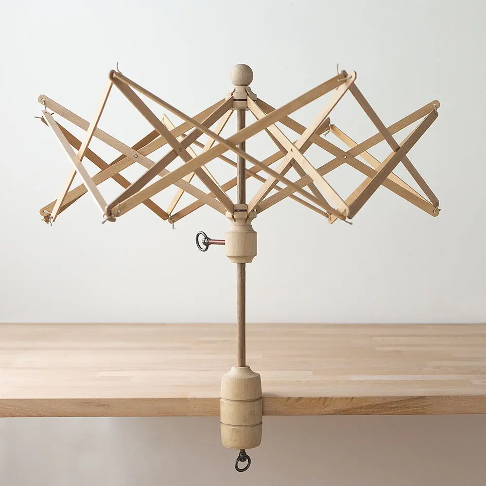 Wooden Umbrella Yarn Swift Wooden Umbrella Yarn Swift