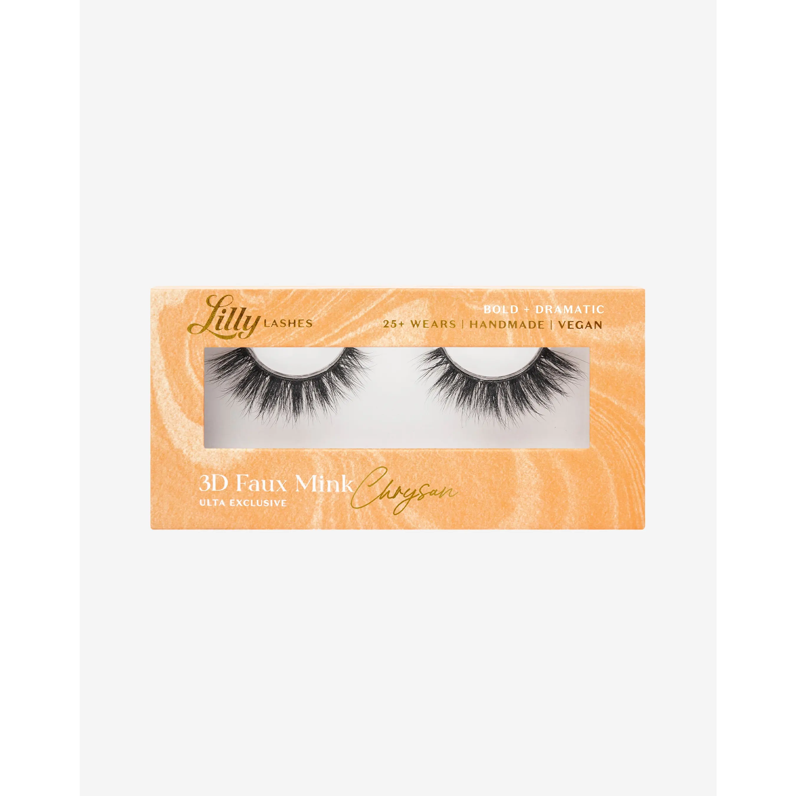 Chrysan 3D Faux Mink False Eyelashes Bold Dramatic Volume Makeup Case Chrysan 3D Faux Mink False Eyelashes Bold Dramatic Volume Makeup Case