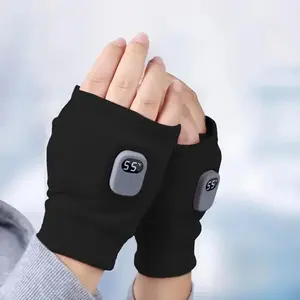 Rechargeable Smart Heated Gloves, Portable Hand Warmer, Unisex, Ideal for Home Office Outdoor, Efficient Insulation Design, Winter Gloves
