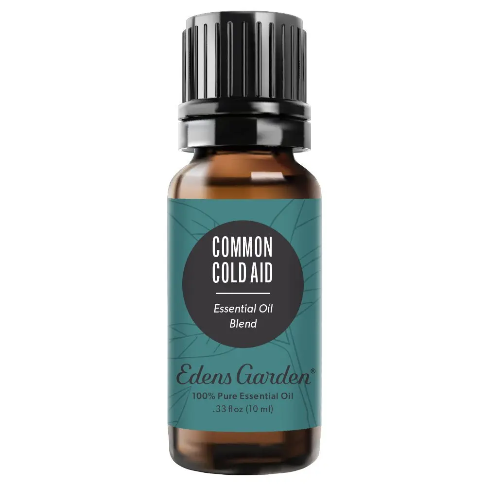 Common Cold Aid Essential Oil Blend- To Soothe Flu Symptoms, Increase Comfort & Feel Better