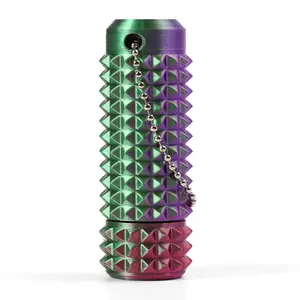 Ouchies Pain Fidget,Little Pocket Stress Fidget Toy for Adults,Pain Stim,3D Printed Spiky Grippie Stim Keychain,Sensory Toy for Stress Relief & Focus,Office Workers Novelty Gift