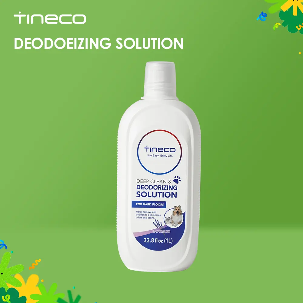 TINECO FLOOR ONE S5/S3/IFLOOR3/IFLOOR2/IFLOOR SERIES MULTI-SURFACE CLEANING SOLUTION: Lavender scent 33.8 FL OZ (1L) Household steammop steamercleaning Cleaner Scented Perfume, Floor Cleaner, Stain Remover