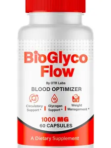 BioGlyco Flow Blood Optimizer, BioGlyco Flow Supplement (60 Capsules)