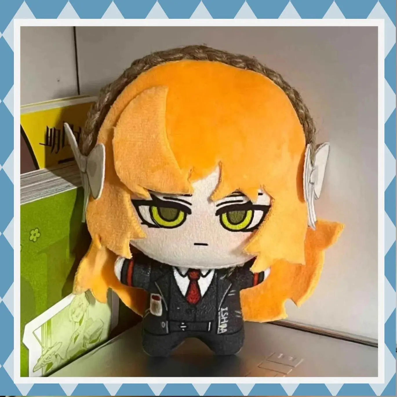 High Quality Limbus Company Japanese Anime & Manga Soft Cotton Plush Toy Pendant, 10cm Small Size Doll Peripherals - Ishmael/Don Quixote, Birthday Holiday Gift (Toys & Hobbies, DIY Felt Crafts)