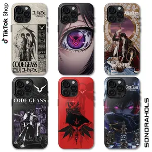 Code Geass Lelouch of the Rebellion Phone Case, Lamperouge Britannia Knightmare Frames Area 11 Eleven Phone Cover, Code Geass R2 mecha Anime Manga 17 Air Pro Max