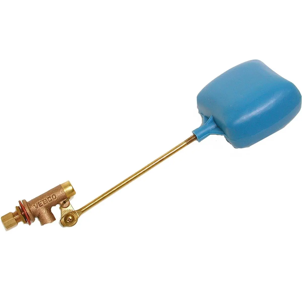 212 MAIN Heavy-Duty Float Valve, 0.37 in., Bronze Body with Brass Arm and Polypropylene Float, Corrosion-Resistant for Sailing & Water Sports, Corrosion Res.
