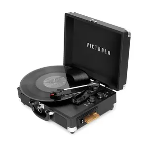 Victrola Journey+ Cassette Bluetooth Suitcase Record Player