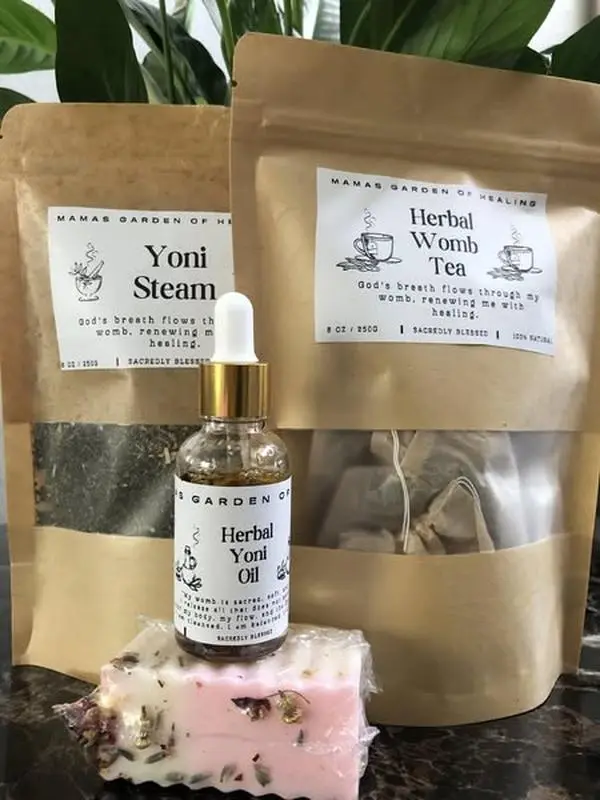 Womb Healing Tea - Caffeine-Free Herbal Infusion for Womb Health, Inflammation, Infertility, Toning, Dryness, Fibroids & Cleansing Support