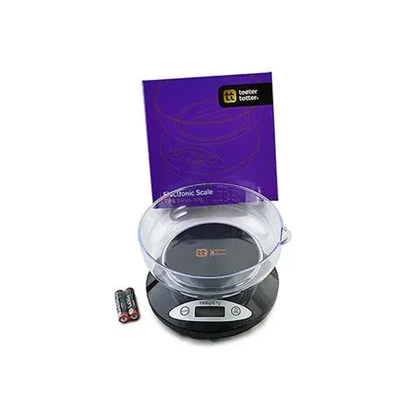Digital Kitchen Scale – 1000g x 0.1g with Large Removable Bowl
