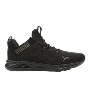 PUMA Mens Enzo 2 Revamp Running Sneakers Shoes - Black
