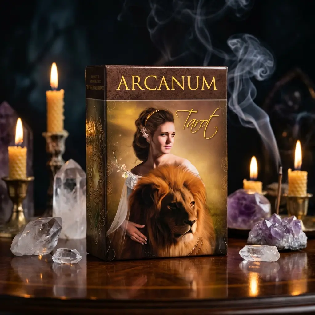 Arcanum Divination Tarot Deck- Unlock powerful insight and divine guidance, Psychic Reading Tool