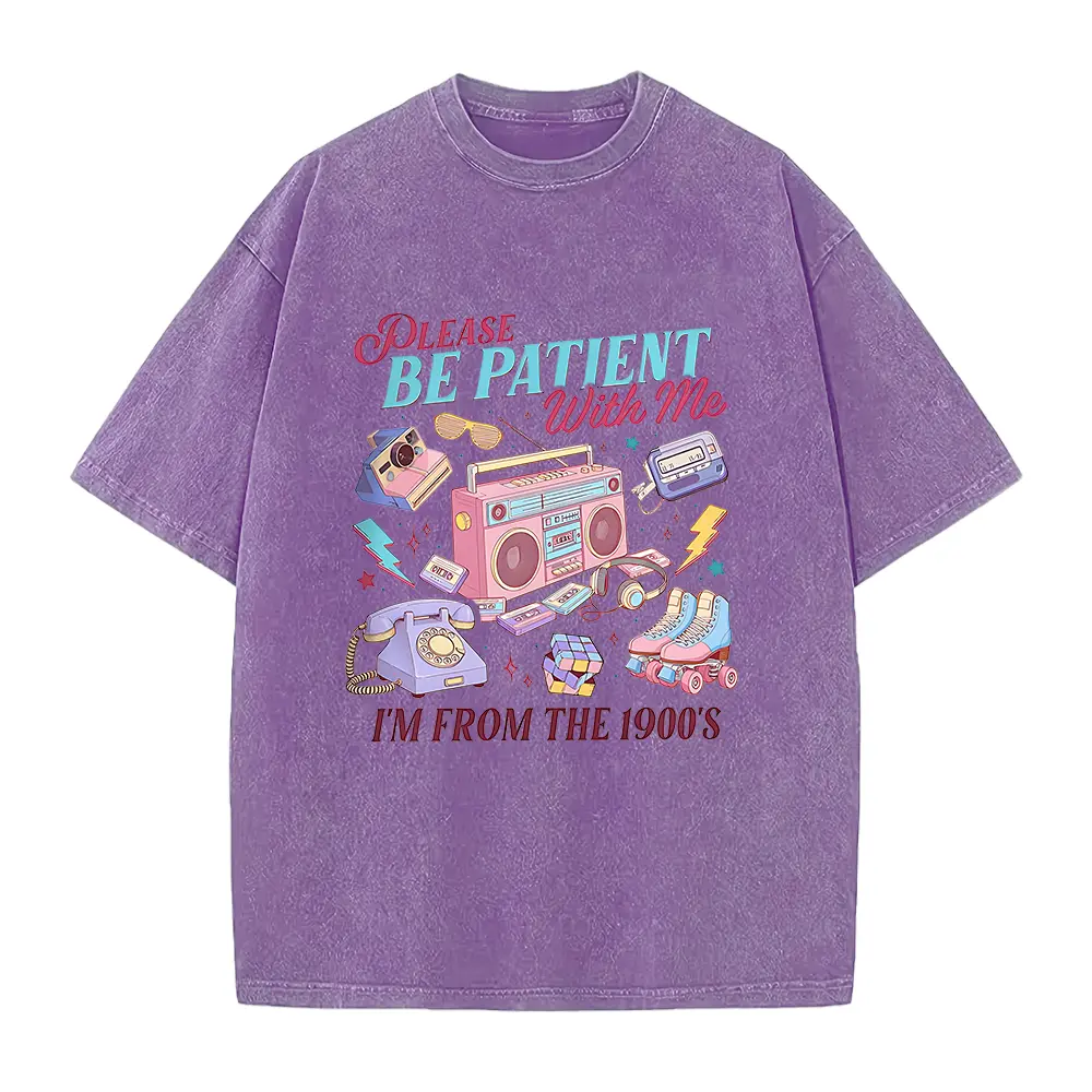 Please Be Patient With Me I'm From The 1900s TShirt, Funny 90s Throwback Sweatshirt, Western Graphic Tee