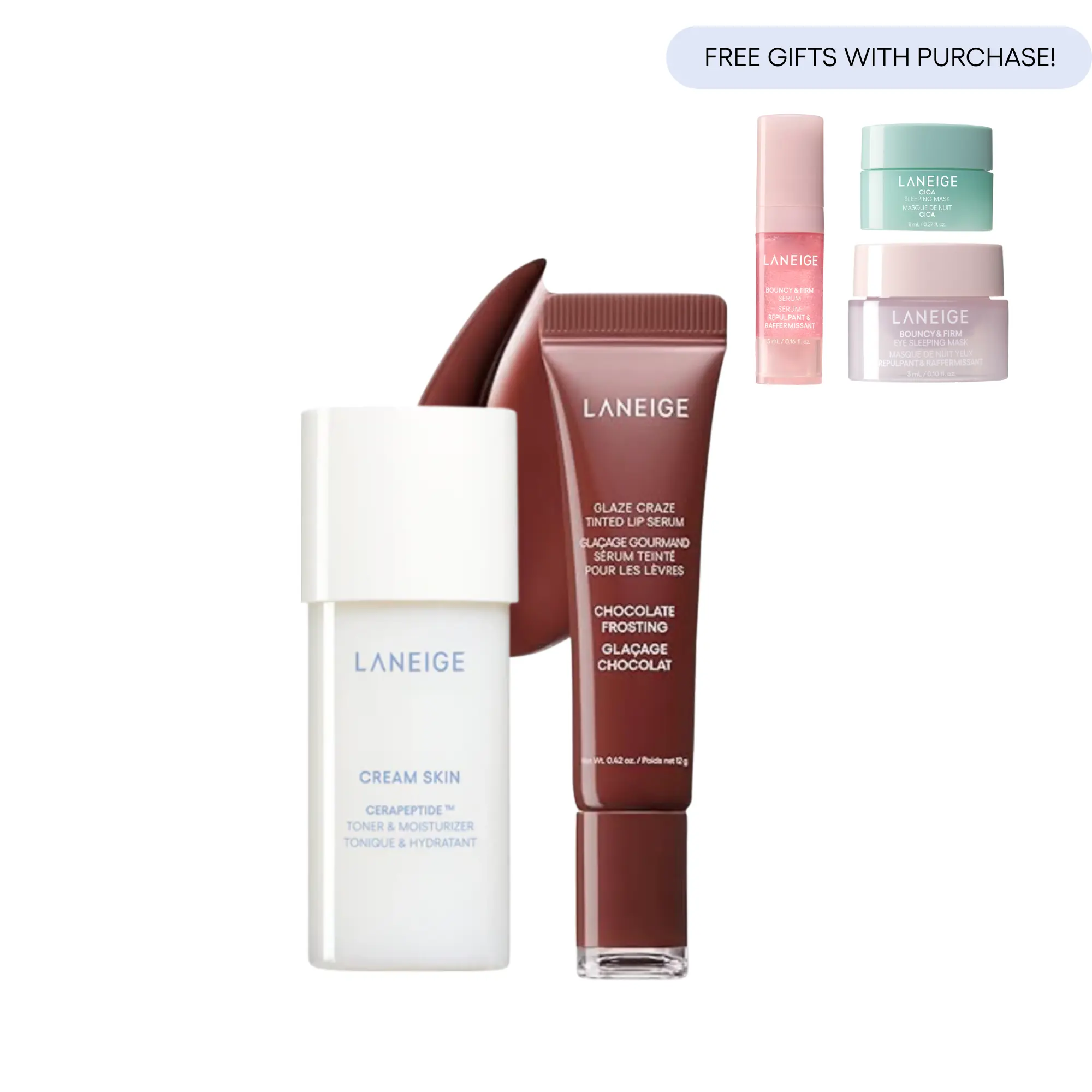 Cream Skin Toner Mist + Chocolate Frosting GC