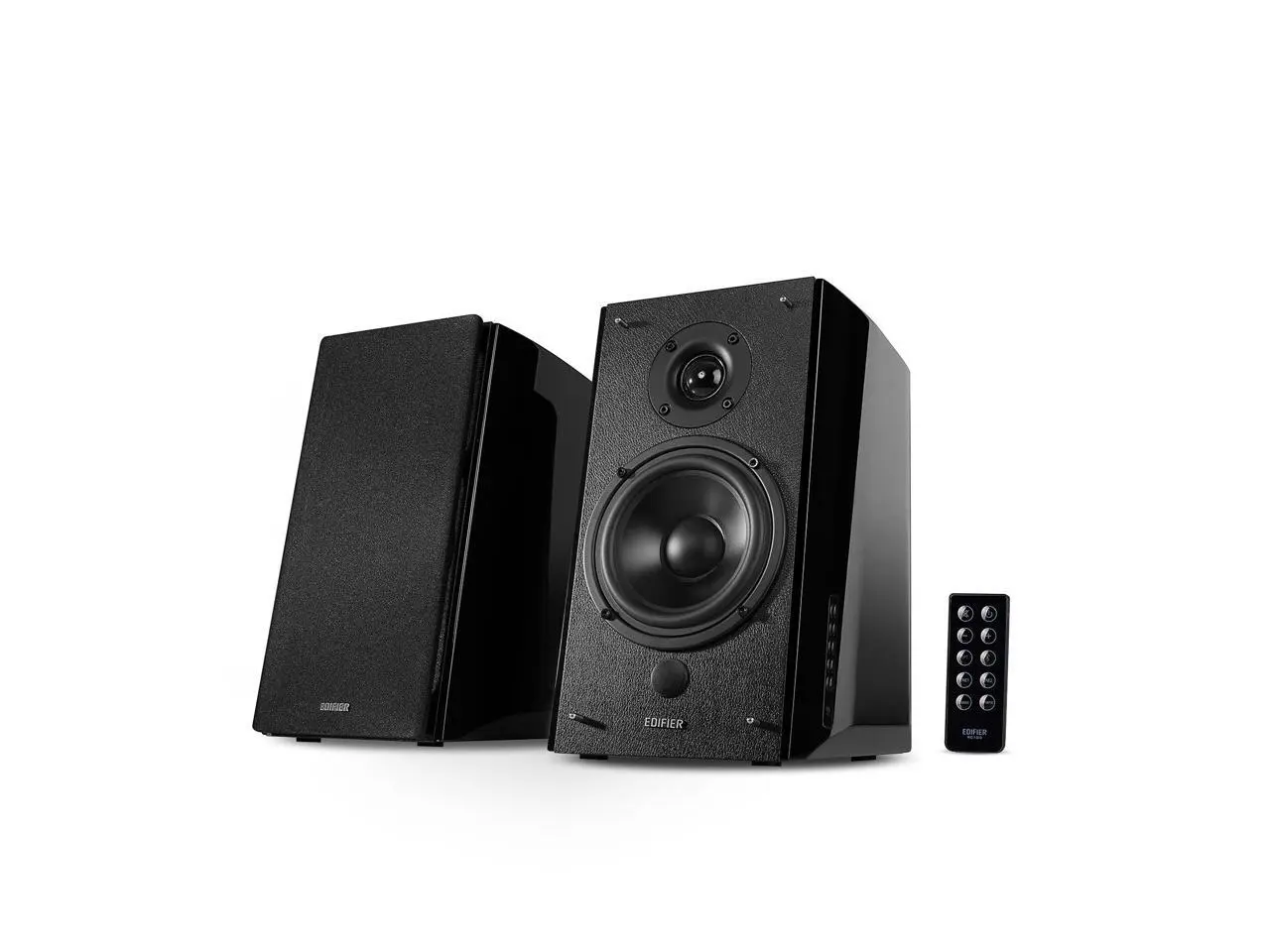 Edifier R2000DB Powered Bluetooth Bookshelf Speakers - Near-Field Studio Monitors - Optical Input - 5 inch Subwoofer - 120 Watts RMS - Black