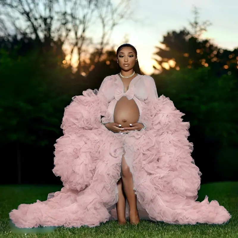 Maternity Dress for Photo Shoot, Tulle Maternity Gown, Baby Shower Photoshoot Dress, Boho Maternity Gown, Wedding Guest Dress, Gift for Her Womenswear Elegant - TikTok Shop Maternity Dress for Photo Shoot, Tulle Maternity Gown, Baby Shower Photoshoot Dress, Boho Maternity Gown, Wedding Guest Dress, Gift for Her Womenswear Elegant - TikTok Shop