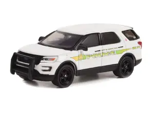 2017 Ford Police Interceptor Utility - City of North Pole Alaska Police (Hot Pursuit Series 42) Diecast 1:64 Scale Model - Greenlight 43000C