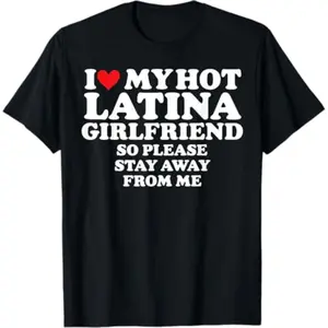 Sarcastic Ginger Girlfriend Love Statement Tee Humorous Ginger Girlfriend T-Shirt - Great Valentine’s Gift Meme Style "Stay Away From Me" Ginger Girlfriend Quote Tee
